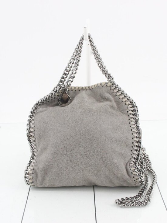 Stella McCartney Handbags - Stella McCartney Grey Falabella Shaggy Deer Chain Tote- NEW!